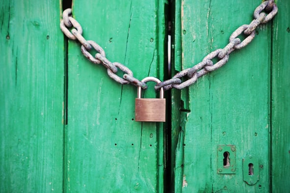 lock on barn door